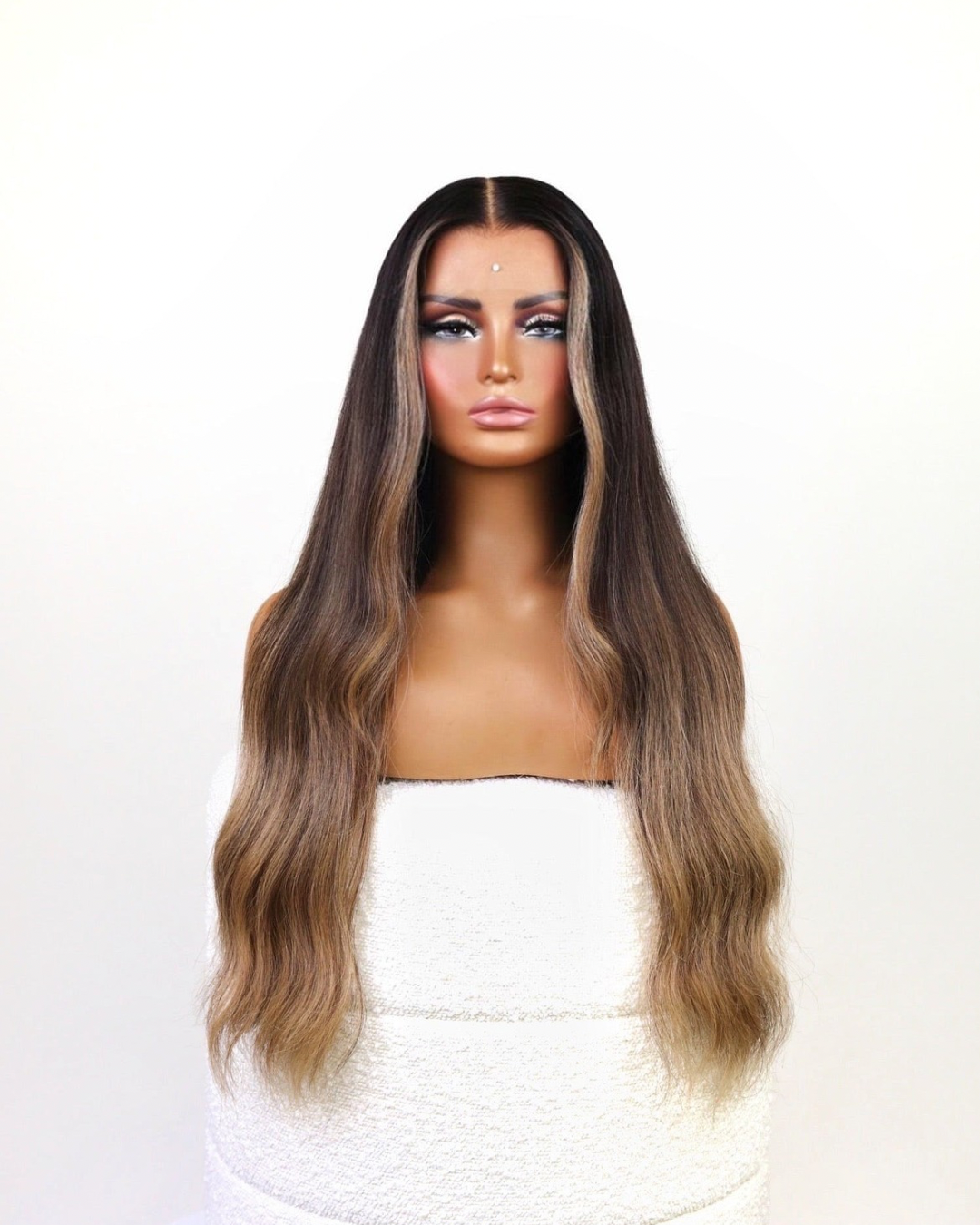 WILLOW OMBRE ESPRESSO HUMAN HAIR HD LACE WIG