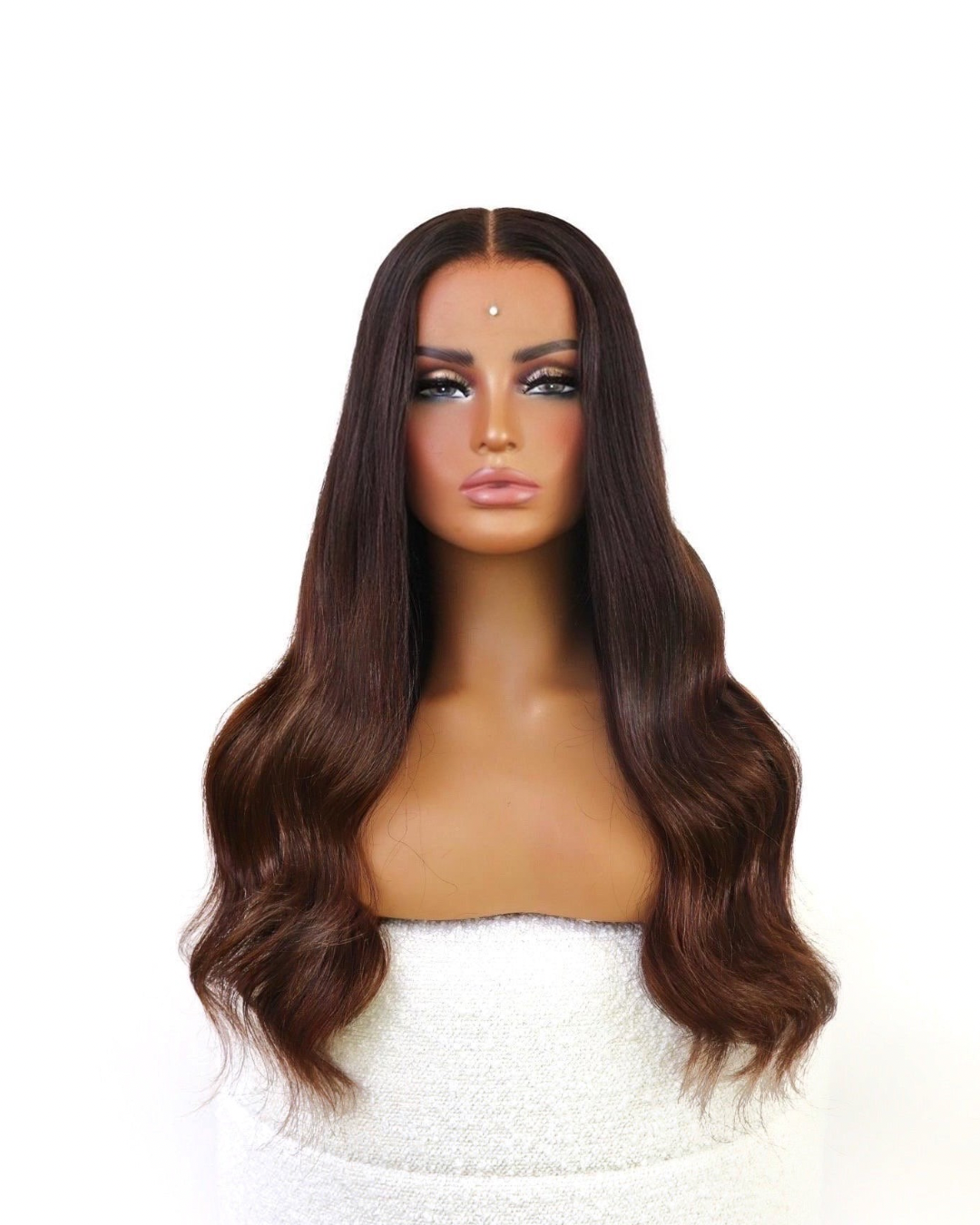 KAIA BROWN OMBRÉ HUMAN HAIR HD LACE WIG
