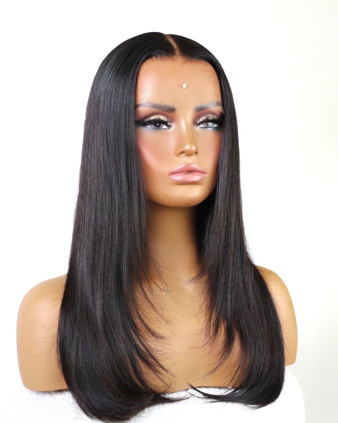 ADRIANA LAYERED HUMAN HAIR HD LACE  WIG