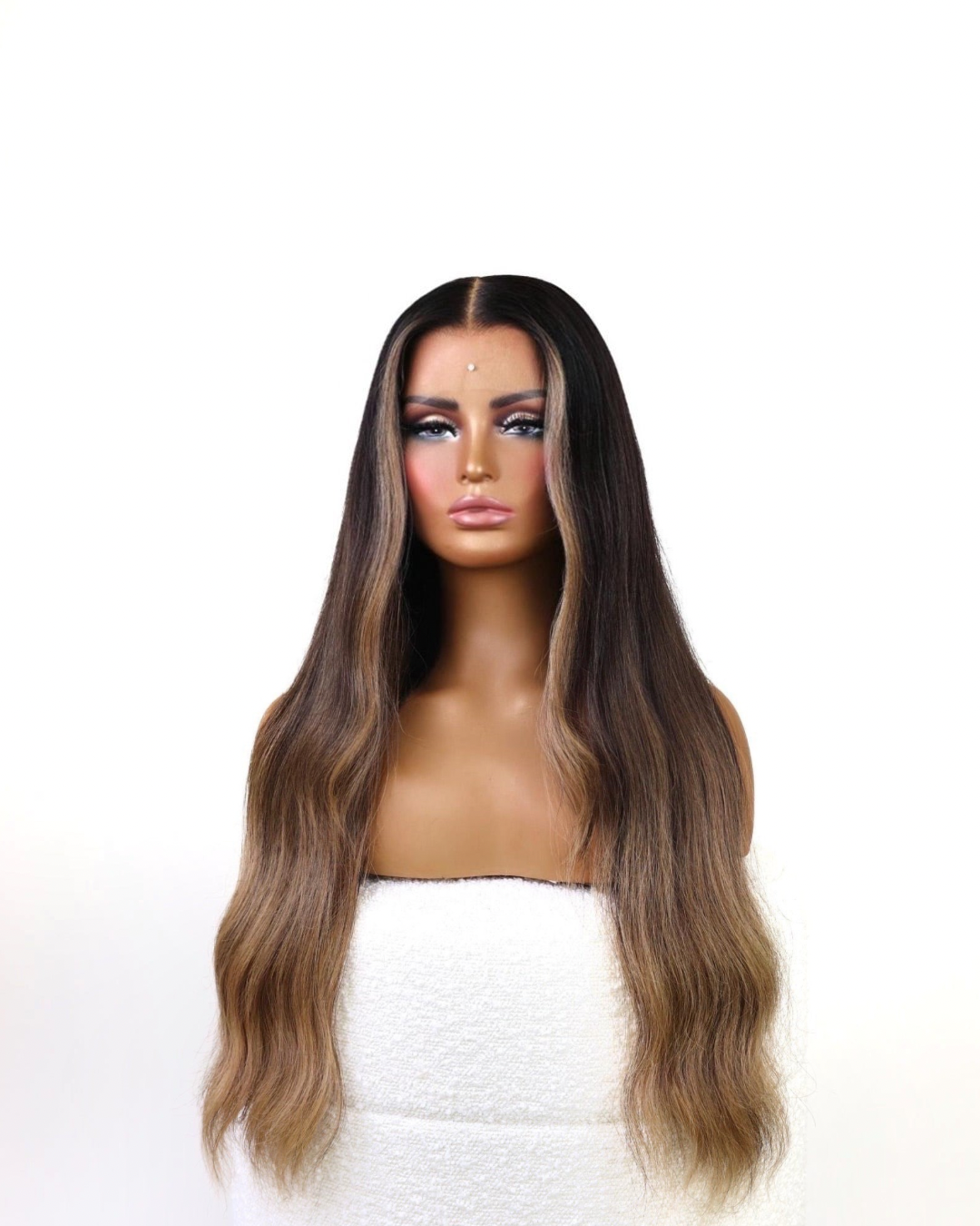 WILLOW OMBRE ESPRESSO HUMAN HAIR HD LACE WIG