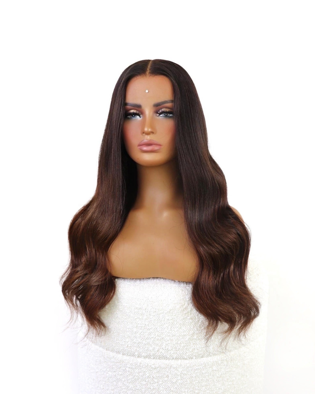 KAIA BROWN OMBRÉ HUMAN HAIR HD LACE WIG